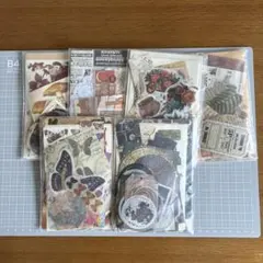 コラージュ素材 ステッカー まとめ売り　おすそわけ