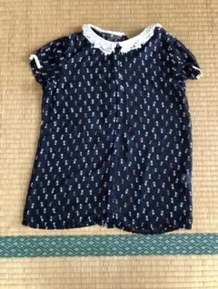 ZARAトップス　シアー　猫柄