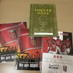 URAWA RED DIAMONDS サッカーノート 4冊セット