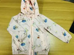 ギャップ　ウィンドブレーカー　5years 110㎝　パーカー　花柄　ピンク