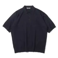 23SS AURALEE SUPER HIGH GAUGE KNIT POLO