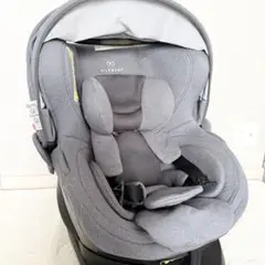 エールベベ クルット4i プレミアム ナチュラルグレー ISOFIX 回転式