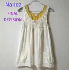 NaneaノースリーブチュニックFINAL DECISIONタンクトップ セットのサムネイル