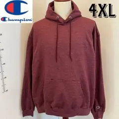 champion チャンピオン　メンズ　プルオーバー パーカー　レッド　日本5L