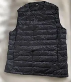 ＊美品　UNIQLO ダウンベスト千鳥格子