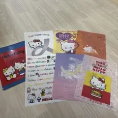 Hello Kitty クリアファイル 7枚セット フコク生命