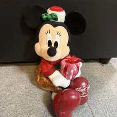 ミニーちゃんクリスマスぬいぐるみ2017