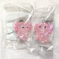 ウーパールーパー　目印チャーム　2個セット
