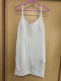 Calvin Klein Jeans キャミワンピース ホワイト
