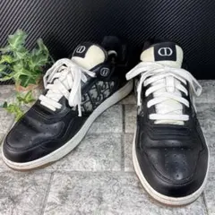 A19805 Dior 現行 B27 uptown ロートップスニーカー 黒41 - メルカリ