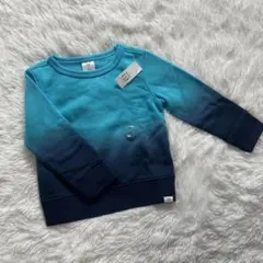 新品 babyGAP グラデーション トレーナー 100