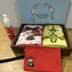 MOOMIN VALLEY タオルハンカチ ポーチ スプレーセット