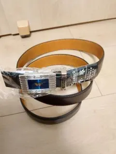 YIPILANG 牛革 ロングサイズ ベルト ウエスト110cm