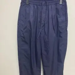 UNIQLO U ユニクロU パラシュートクロップドパンツ L ブルー
