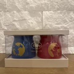 ディズニーマグカップセット 青赤