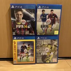 PS4 FIFA ゲーム4本セット　FIFA14.15.16.17