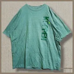 【XL】KOPPEN ブランドロゴ Ｔシャツ グリーン 345