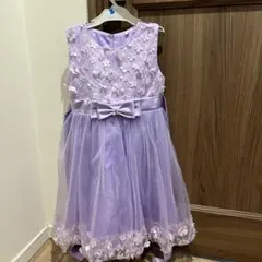 女の子用ドレス130cm パープル