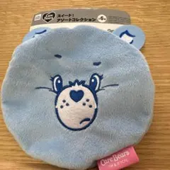 Care Bears クマの顔ポーチ 水色