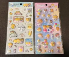 みきゃん　ふにふにプリズムシール 2種セットのサムネイル