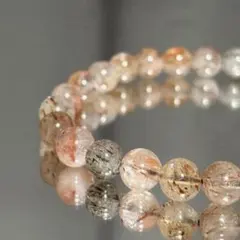 天*）様 スーパーセブンルチル ✧ 強運・金運 粒7mm 内径16cm 重量13