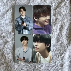 BTS × Samsung Galaxy Budsフォトカード 4枚セット