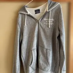 Abercrombie & Fitch パーカー グレーSサイズ