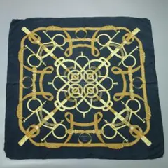 351 エルメス カレ90 スカーフ Eperon d'or 黄金の拍車