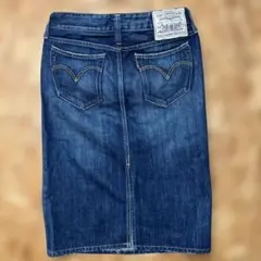 Levi's インディゴブルー　スカートのサムネイル