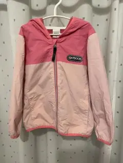 OUTDOOR フード付きジャケット 130cm ピンク