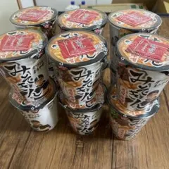 食べ比べセット12個‼️辛みそきん濃厚辛味噌カップ麺6個・みそきん濃厚