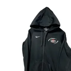 miller ナイキ NIKE ジップアップパーカー　フーディ ブラック　黒