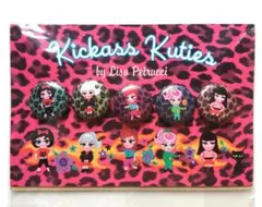 ビンテージLisa Petrucci Kickass Kutiesバッジセット