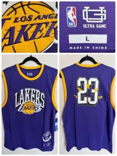 Champion NBA レイカーズ ユニフォーム ゲームシャツ - メルカリ