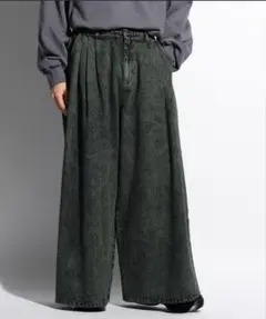 HARE DABOルーズカラーデニムパンツ