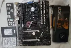 自作PCパーツセット マザーボード CPU メモリ グラフィックボード