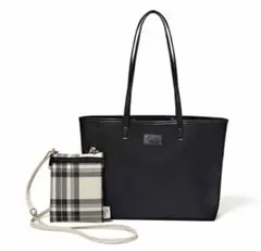 大人のおしゃれ手帖 12月号 付録 ハリス 上品トート&ポシェット豪華2個セット