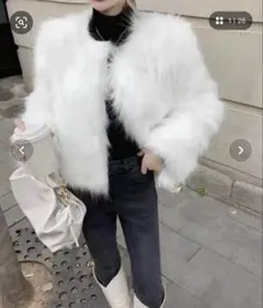 エコファーコート ファージャケット