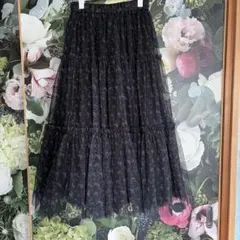 未使用　 GU roku チュールスカート