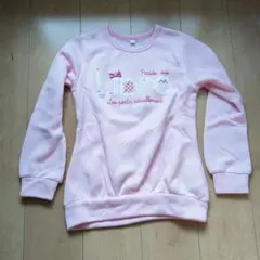 ピンクトレーナー 150cm リボン付き