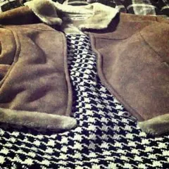 茶色ジャケット＋ドレス （セット） :3