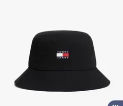 TOMMY JEANS バケットハット ブラック
