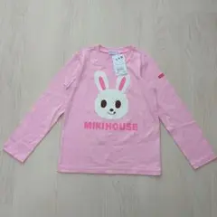【新品タグ付き】MIKIHOUSE ピンク　ウサギTシャツ