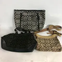 COACH コーチ バッグ 3点セット シグネチャー レディース ブランド