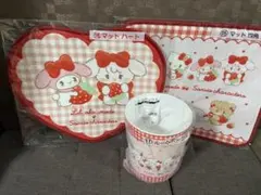 Lil ala mode × サンリオ　当たりくじ　マット、ルームボックス