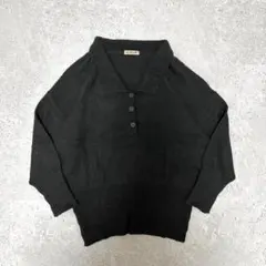 ニットポロシャツ ニット