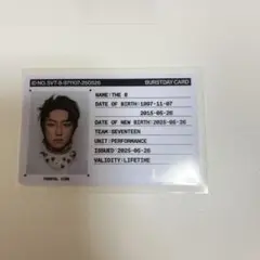 SEVENTEEN セブチTHE8 ミンハオ トレカ HAPPYBIRTHDAY