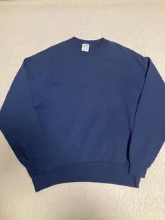 90s jerzees スウェット　USA製　無地　ネイビー