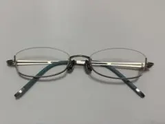 GUCCI(度あり) GG9604J ハーフリム スクエア メガネフレーム美品 GUCCI(度あり) GG9604J ハーフリム スクエア メガネフレーム美品