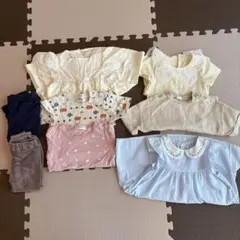 80-95センチ　夏から秋服　8着おまとめ